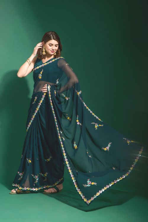 Sc Kabiri Designer Party Wear Sarees Catalog
